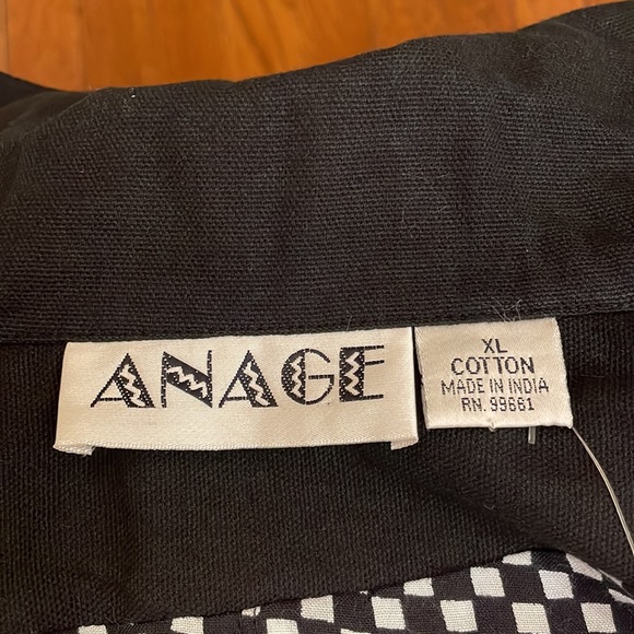 Anage embroidered cotton Miami Beach design jacket. Size XL. NWT - Picture 7 of 10